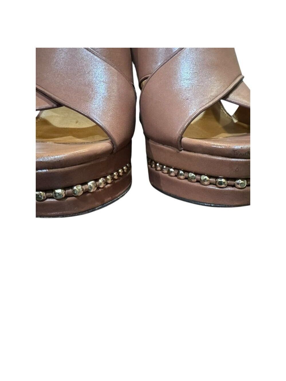 Coach Emily Wedge Slide Sandals in box - Picture 6 of 13